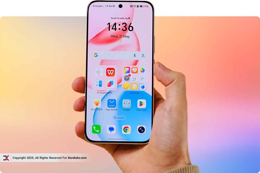 گوشی-آنر400-صفحه نمایش